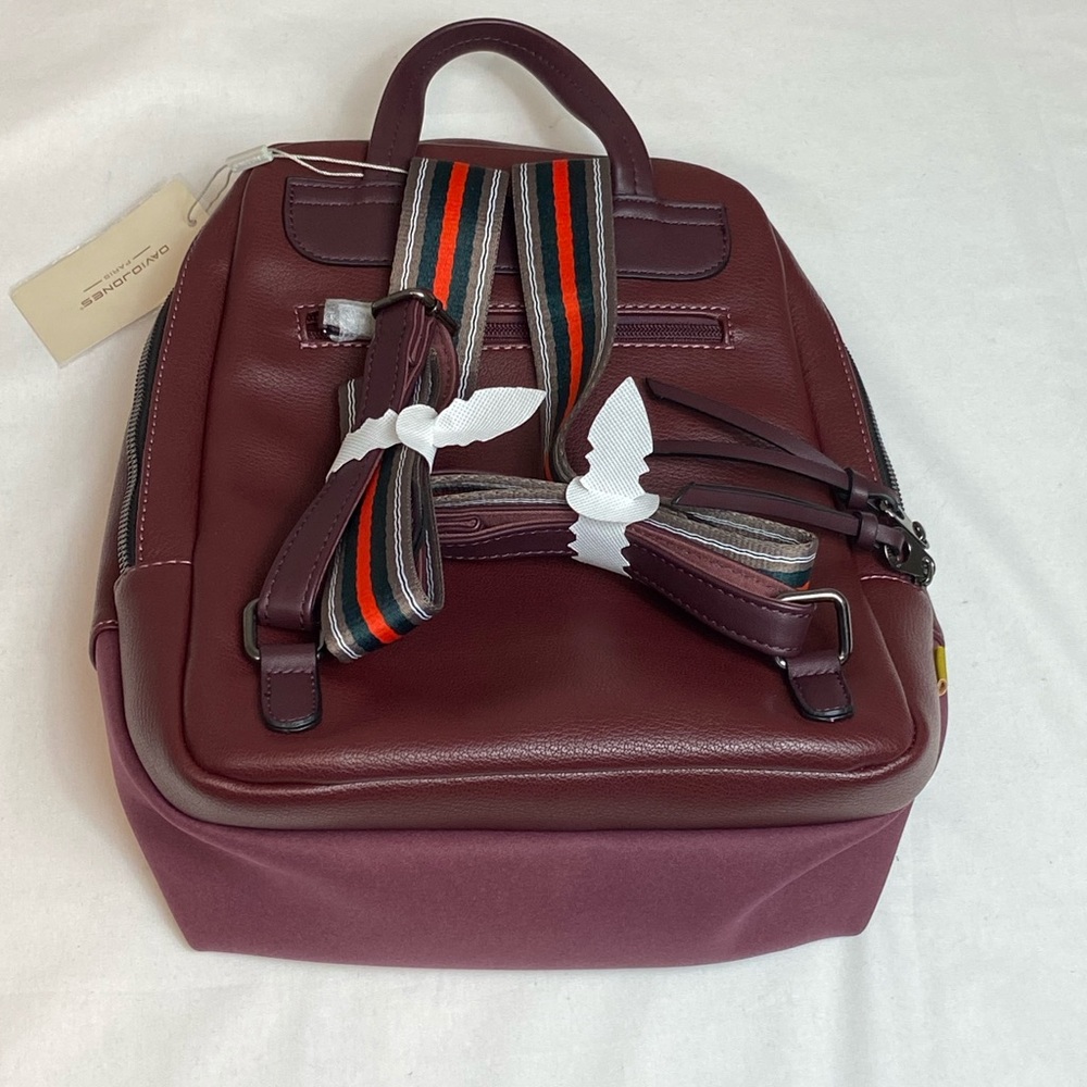 Leather/Suede Backpack - Picture 2 of 2
